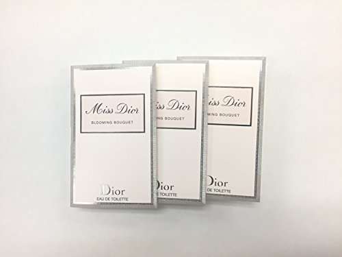 3-Pack Miss Dior Blooming Bouquet Eau De Toilette 1 ML - 0.03 Fl Oz Sample Vial