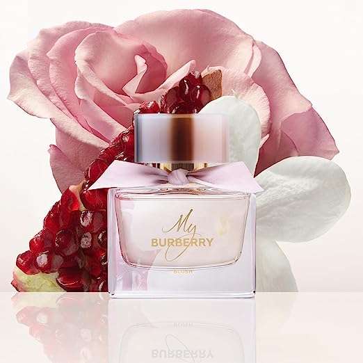 Burberry My Burberry Blush Eau de Parfum for Women - Notes of pomegranate, rose petal, jasmine and wisteria