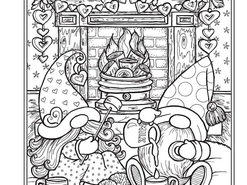 Creative Haven Gnome Sweet Gnome Coloring Book (Creative Haven Coloring Books) Paperback – Coloring Book, March 15, 2023