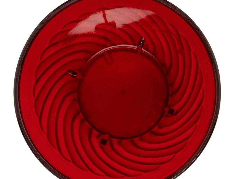 G.E.T. 2220-1-R-EC Tahiti Shatterproof BPA-Free Plastic Tumblers, 20 Ounce, Red (Set of 4)