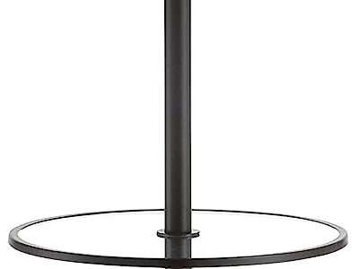 JONATHAN Y JYL3055C Cora 60" Metal/Glass LED Side Table and Floor Lamp Contemporary,Transitional for Bedrooms, Living Room, Office, Reading, Oil Rubbed Bronze, Oil-Rubbed Bronze