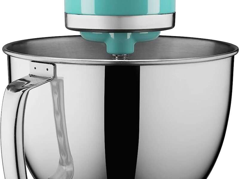 KitchenAid Artisan Series 5 Quart Tilt Head Stand Mixer with Pouring Shield KSM150PS, Aqua Sky