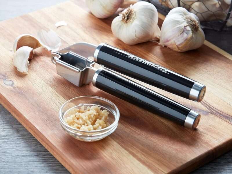 KitchenAid Classic Garlic Press, One Size, Black