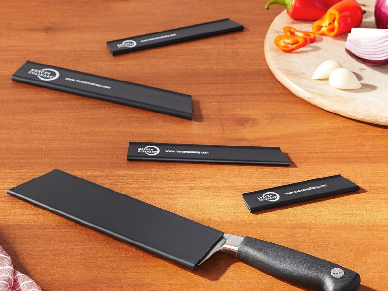 Mercer Cutlery 5-Piece Knife Guard Set, Multiple Sizes, Black
