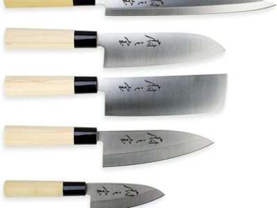 Mercer Cutlery Mercer Collection | 5-Piece Asian Knife Set, One Size, Stainless