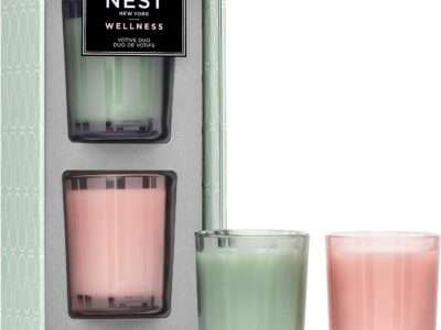 NEST New York Wellness Scented Votive Candle Duo