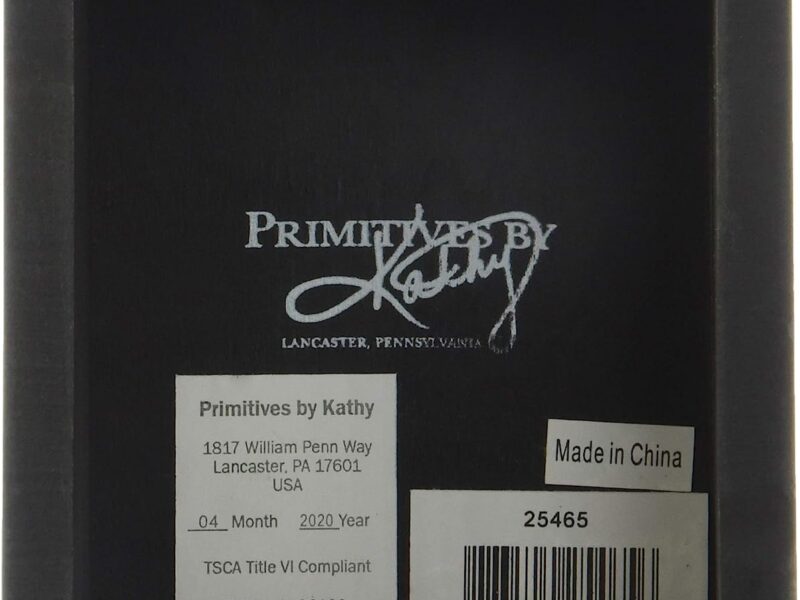 Primitives by Kathy 25465 Classic Box Sign, 4 x 5-Inches, You Never Know What You Have Until It's Gone