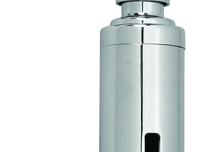 Westbrass Replacement Air Gap Kitchen Sink Soap/Lotion Dispenser, Polished Chrome, D2170P-NAG-26
