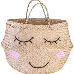 Sweet Dreams seagrass Elegant Basket