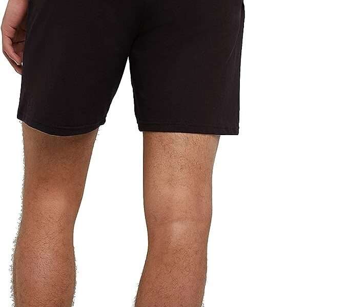 ACHanes Men's Athletic Shorts, Favorite Cotton Jersey Shorts, Pull-On Knit Shorts with Pockets, Knit Gym Shorts, 7.5 Inseam