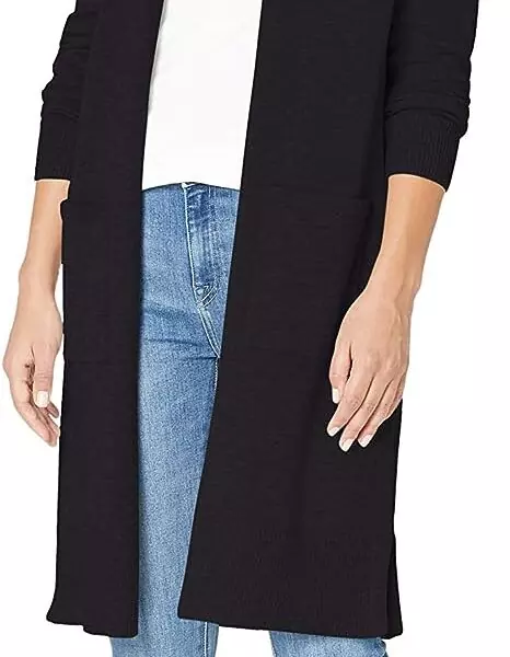 Amazon Essentials Women's Lightweight Longer Length Cardigan Sweater (Available in Plus Size)