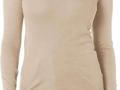 Enza Costa Women's Essential Supima Cotton Bold Long Sleeve Crew Neck Top