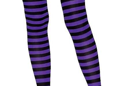 Leg Avenue Women's Nylon Striped Tights