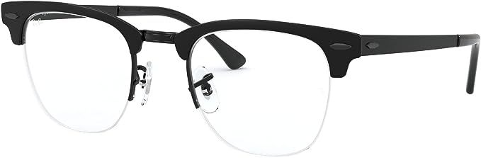 Ray-Ban Rx3716vm Clubmaster Metal Square Prescription Eyeglass Frames