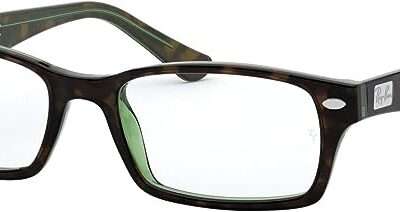 Ray-Ban Rx5206 Rectangular Prescription Eyeglass Frames