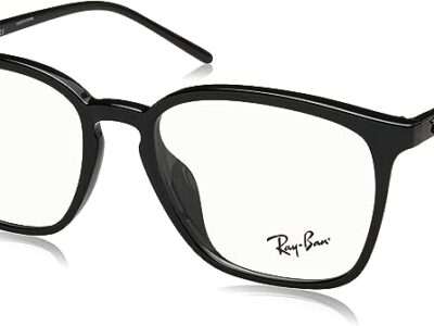 Ray-Ban Rx7185f Low Bridge Fit Square Prescription Eyeglass Frames