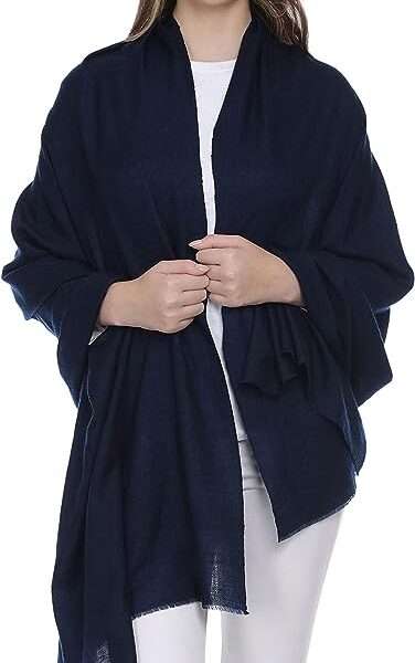100% Cashmere Handmade in Kashmir (Gift Box) Ultra Soft Warm Superfine Shawl Wrap Pashmina Scarf Winter 21 22