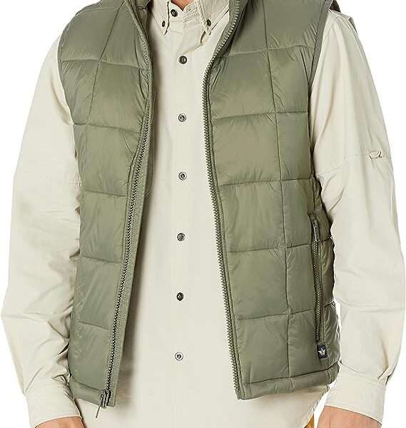 Dockers Men's Box Quilted Puffer Vest