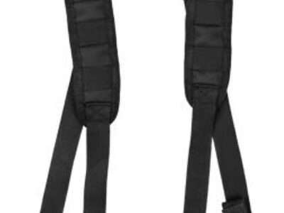 Grey Ghost Gear Le Duty Belt Suspenders, Black, N/A