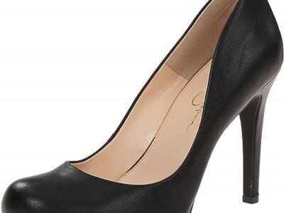 Jessica Simpson Women's Calie Round Toe Classic Heels Pumps Shoes