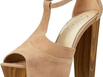 Jessica Simpson Womens Dany 3 Floral Heeled Platform Sandals