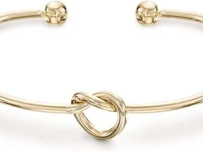 PAVOI 14K Gold Plated Forever Love Knot Infinity Bracelets for Women Gold Bracelet for Women2