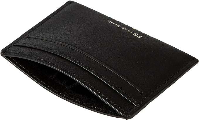 PS Paul Smith Men's Wallet CC Stripe, Black