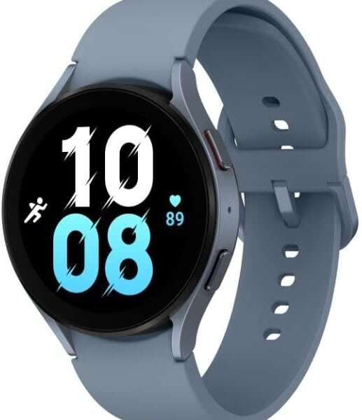 SAMSUNG Galaxy Watch5 Bespoke Edition 40mm Bluetooth Smartwatch, Body, Health, Fitness, Sleep Tracker, Improved Battery, Sapphire Crystal Glass, US Version, Graphite Ridge Sport Band, Black