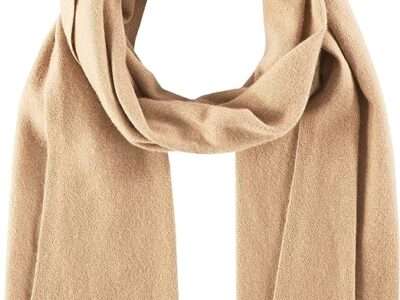 Vince womens Boiled Cashmere Clean Edge Knit Scarf