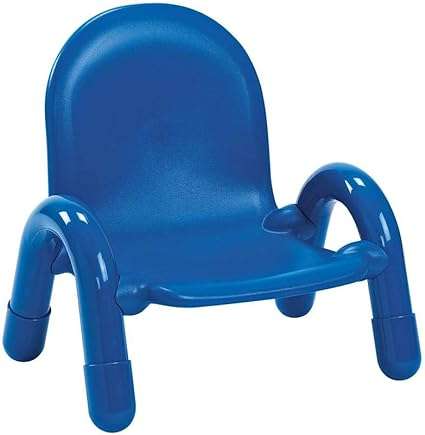 Angeles BaseLine Chair, Blue AB7905PB, Preschool or Daycare 5 H Toddler Desk or Activity Chair, Flexible Seating Classroom Furniture, Playroom Seat