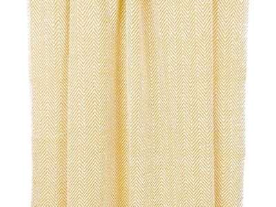 DII Chevron Throw Collection Handloomed Cotton, 50x60, Marigold