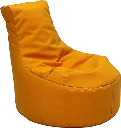 Factory Direct Partners Element Paddle Out Bean Bag Chair for Kids, Comfy Indoor Outdoor Bean-Filled Flexible Seating for Reading, Playroom, Classroom, Patio or Garage - Red, 14031-RD