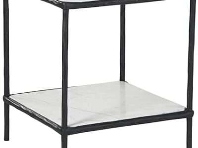 Signature Design by Ashley Ryandale Contemporary Accent Table, Antique Black