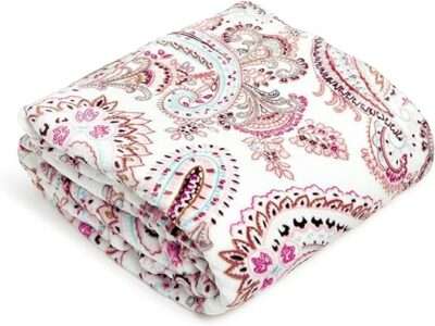 Vera Bradley Women's Oversized Fleece Plush Throw Blanket