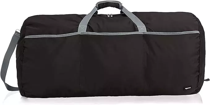Amazon Basics Large Nylon Duffel Bag