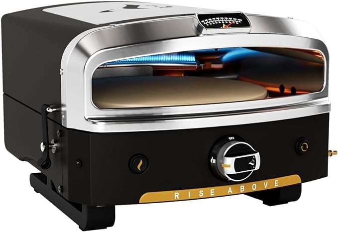Halo Versa 16 Propane Gas Outdoor Pizza Oven with Rotating Cooking Stone | Portable Appliance for all Outdoor Kitchens