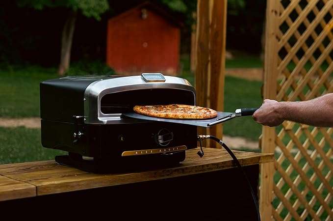 Halo Versa 16 Propane Gas Outdoor Pizza Oven with Rotating Cooking Stone | Portable Appliance for all Outdoor Kitchens