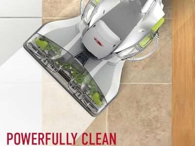 Hoover FloorMate Deluxe Hard Floor Cleaner Machine, FH40160PC, Silver