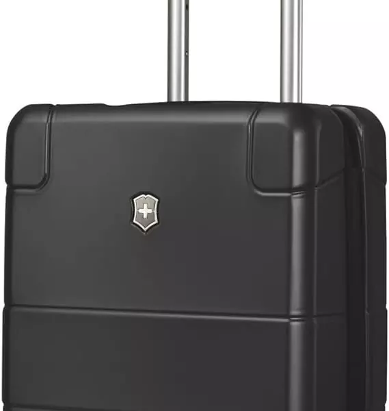 Victorinox Lexicon Hardside Expandable Spinner Luggage, Black, Carry-On, Frequent Flyer (22) (602101)