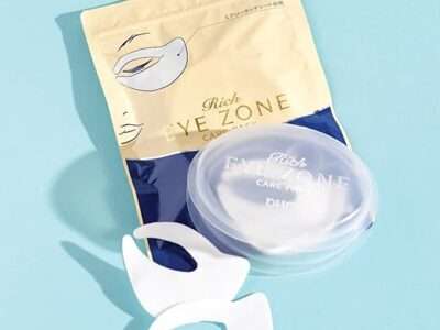 DHC Rich Eye Zone Care Pack, Complete Care Eye Mask, Fine Lines, Puffiness, Collagen, All Skin Types, 6 applications