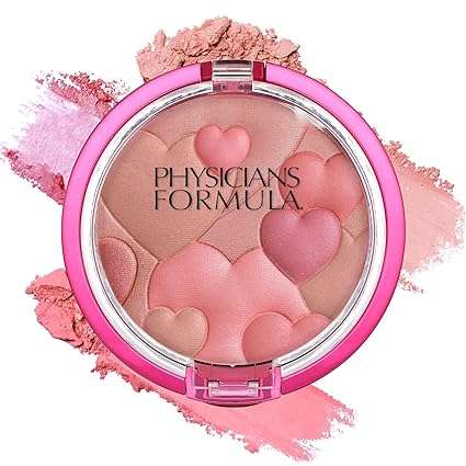 Physicians Formula Happy Booster Glow and Mood Boosting Blush, Natural, 0.24 oz