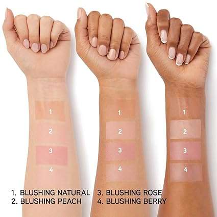 Physicians Formula Powder Palette Multi-Colored Blush Powder Blushing Natural, Dermatologist Tested
