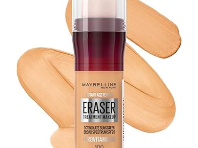 Maybelline Instant Age Rewind Eraser Foundation with SPF 20 and Moisturizing ProVitamin B5, 190, 1 Count (Packaging May Vary)