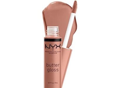 NYX PROFESSIONAL MAKEUP Butter Gloss, Non-Sticky Lip Gloss - Madeleine (Mid-Tone Nude)
