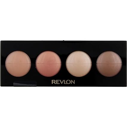 Revlon Crème Eyeshadow Palette, Illuminance Eye Makeup with Crease- Resistant Ingredients, Creamy Pigmented in Blendable Matte & Shimmer Finishes, 730 Skin Lights, 0.12 Oz