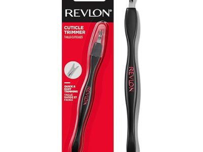 Revlon Cuticle Trimmer with Cap, Cuticle Remover Tool, Nail Care, High Precision V-Tip Blade (Pack of 1)
